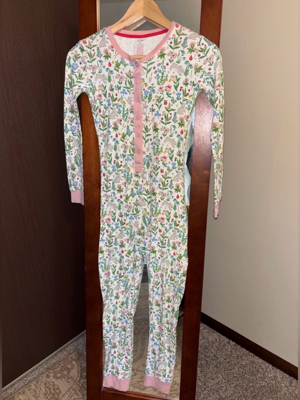 Mini Boden Snug All-in-one Pajamas Size 11Y